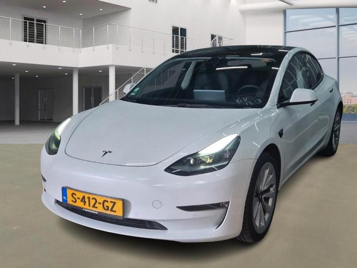 Tesla Model 3 Long Range AWD 75 kWh|Dual Motor|62.895km|Pano, Auto's, Tesla, Bedrijf, Te koop, Model 3, 4x4, ABS, Airbags, Airconditioning