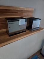 Spiegel Glas Waxinelichthouders - Sfeervol, Huis en Inrichting, Woonaccessoires | Kandelaars en Kaarsen, Ophalen of Verzenden