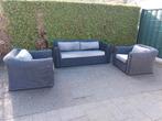 Luxe loungeset met bijhorende kussens bezorging is mogelijk, Tuin en Terras, Tuinsets en Loungesets, 4 zitplaatsen, Gebruikt, Ophalen of Verzenden