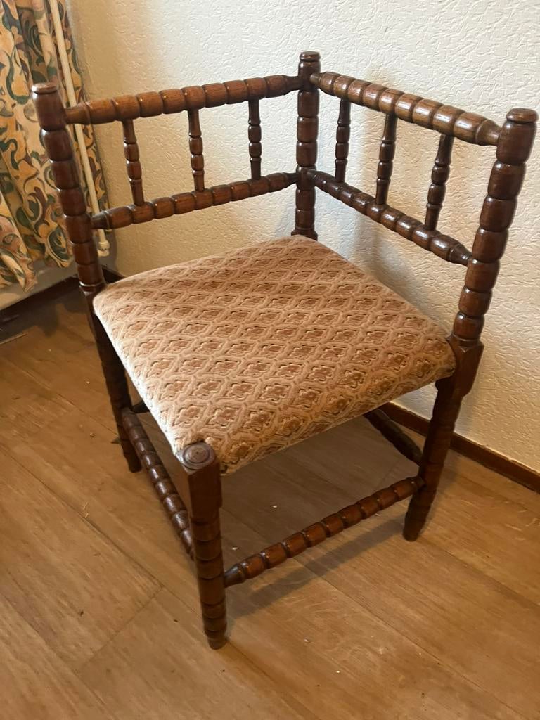 Prachtig uniek antiek stoeltje, Antiek en Kunst, Antiek | Meubels | Stoelen en Banken, Ophalen