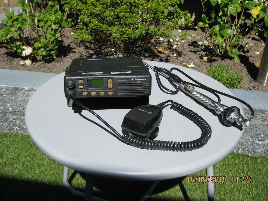 Te Koop: Motorola VHF mobilofoon, Ophalen of Verzenden, Gebruikt, Zender en Ontvanger