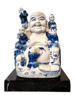 Boeddha beeld in porselein., Ophalen of Verzenden, Zo goed als nieuw, Mens