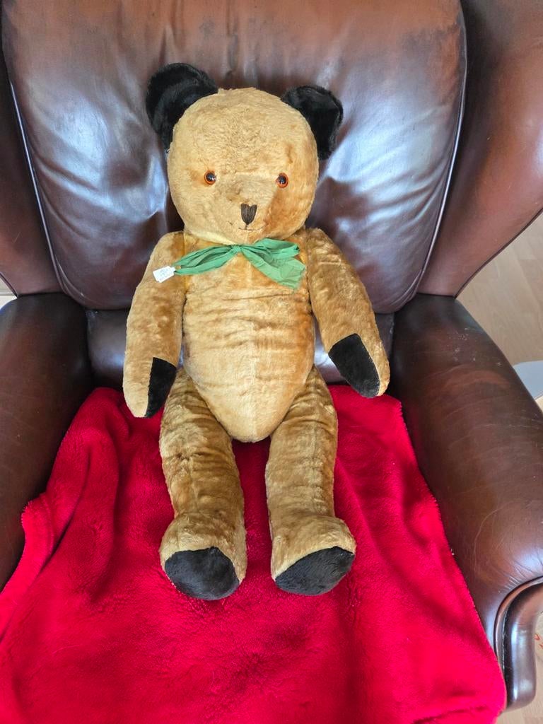 Vintage Dutch van Gelden Teddy Beer, Ophalen, Zo goed als nieuw, Stoffen beer, Overige merken