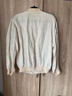 Vintage Gucci Bomber Jacket 90s Made in Italy Size 50, Ophalen of Verzenden, Gedragen, Maat 48/50 (M), Beige