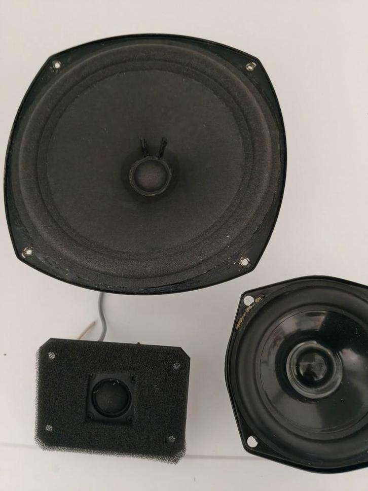 Etude Ariadne/MP5 luidsprekeronderdelen (drivers + filters), Audio, Tv en Foto, Luidsprekers, Front, Rear of Stereo speakers, 120 watt of meer