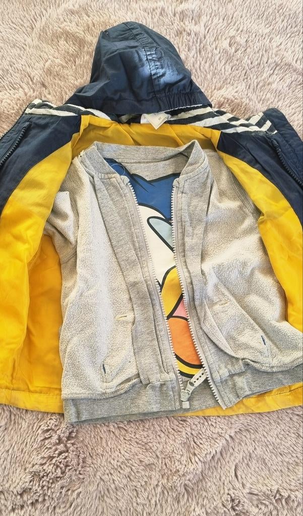 Kinderjas 92 cm (2 in 1 jas), Kinderen en Baby's, Kinderkleding | Maat 92, Ophalen of Verzenden, Jongen of Meisje, Jas