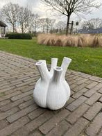 Bijzondere Tulpenvaas, Ophalen, Wit, Aardewerk of Porselein, Zo goed als nieuw