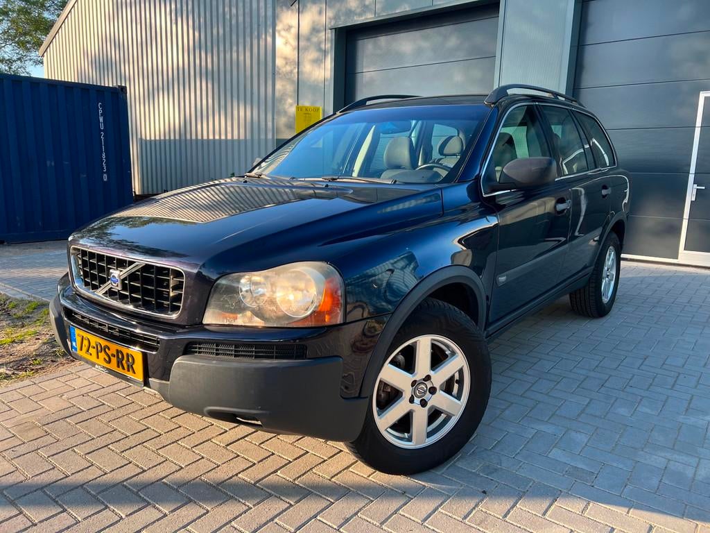 Volvo XC90 2.5 T AWD 7 zitter, Auto's, Volvo, XC90, Gebruikt, Blauw, 7 stoelen