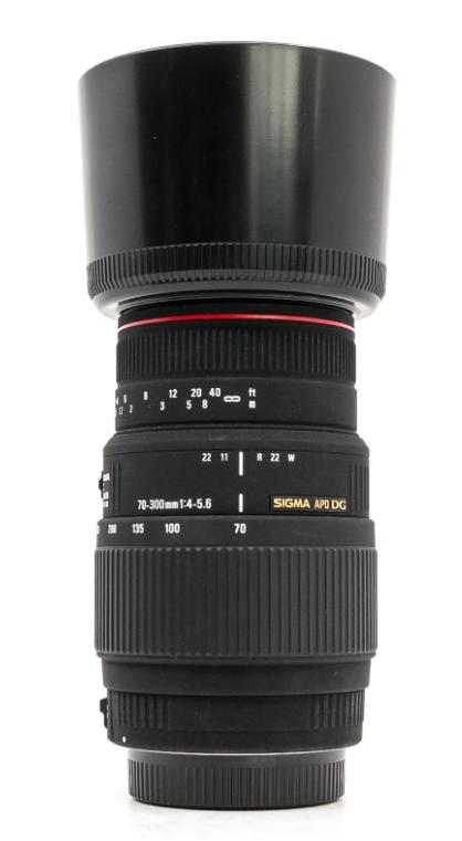 Sigma 70-300 1:4-5.6 apo dg Nikon FX, Audio, Tv en Foto, Fotografie | Lenzen en Objectieven, Ophalen, Zo goed als nieuw, Telelens
