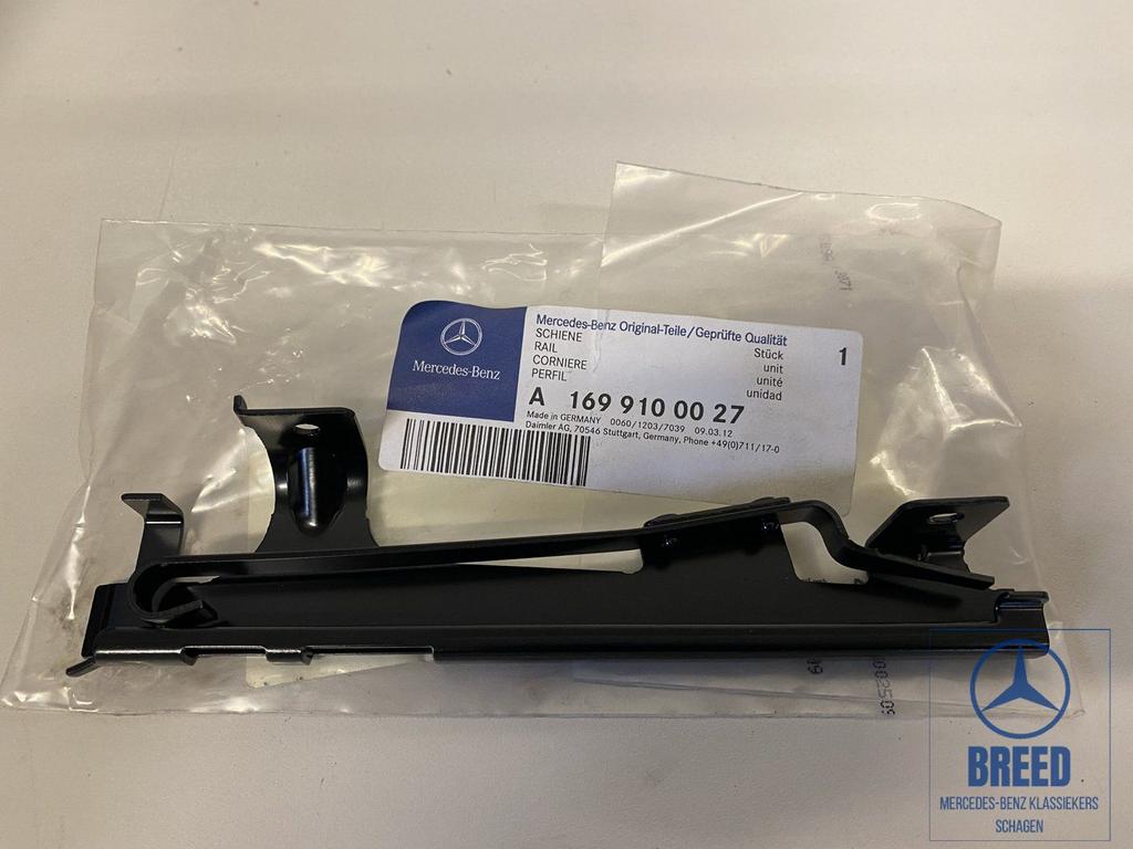 NOS rail rechts opbergbox onder stoel Mercedes-Benz W169 W24, Auto-onderdelen, -, Nieuw, Ophalen of Verzenden, -