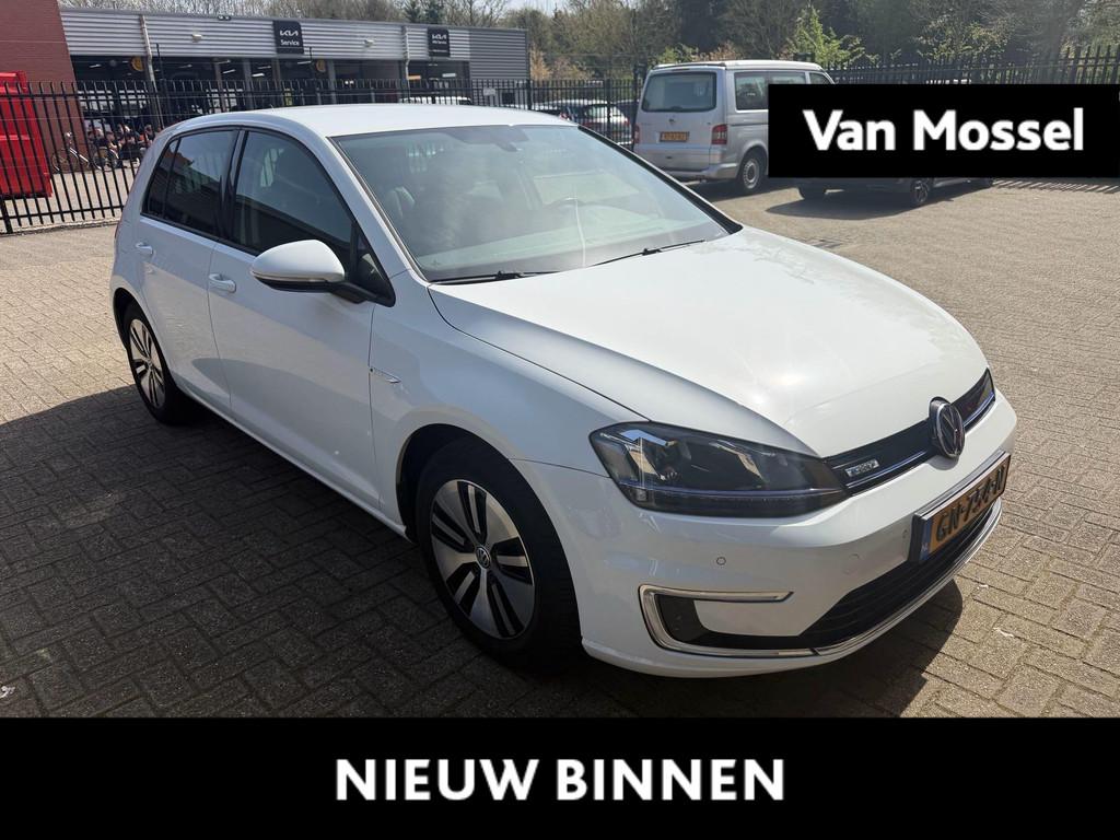 Volkswagen e-Golf 116 PK | Automaat | Cruise Control | Stoel, 12 maanden, Stof, Gebruikt, Zwart
