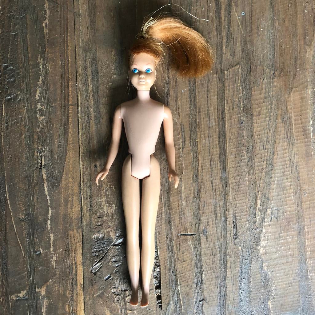 Vintage Skipper pop Mattel 1963, Verzamelen, Poppen, Ophalen of Verzenden, Zo goed als nieuw, Pop
