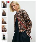 Next - jas / blazer - animal print - panter / maat s / nieuw, Kleding | Dames, Jasjes, Kostuums en Pakken, Bruin, Nieuw, Ophalen of Verzenden