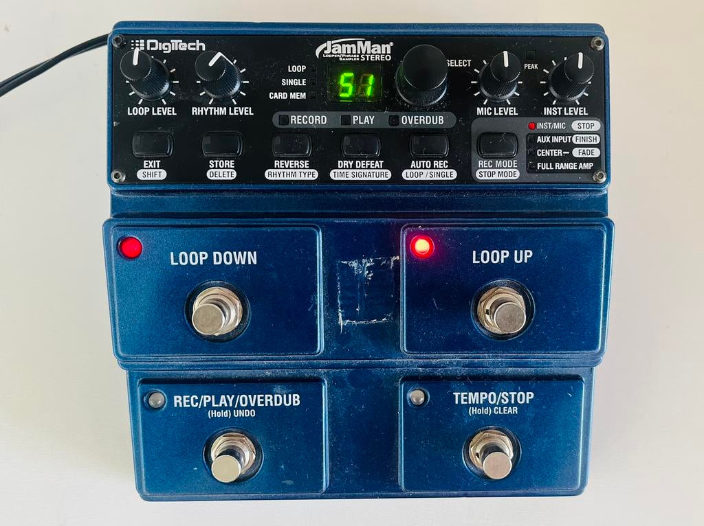 Digitech -JamMan Stereo looper/phrase sampler, Ophalen of Verzenden, Gebruikt