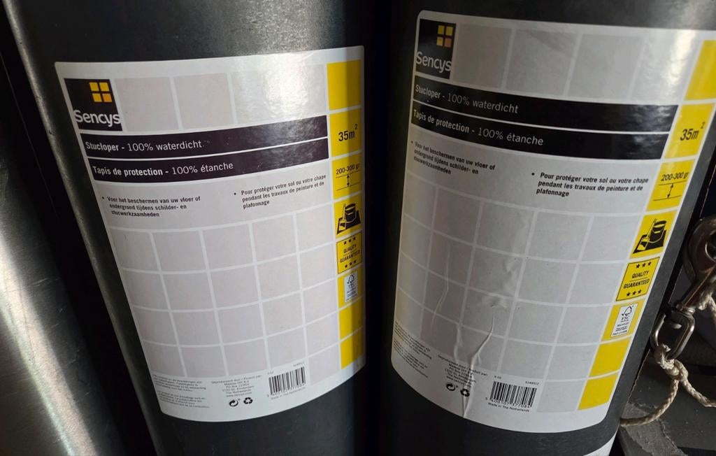 Sencys stucloper 100% waterdicht, Ophalen, Nieuw, 15 m² of meer