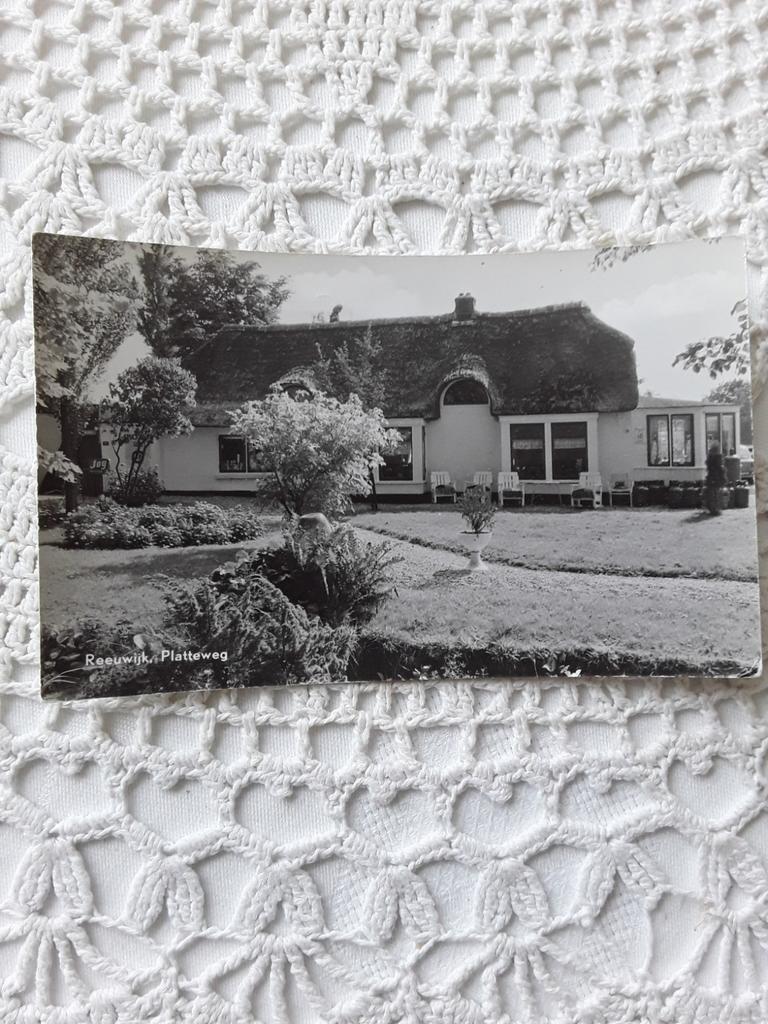 Reeuwijk  Plattenweg, Verzamelen, Ansichtkaarten | Nederland, Ophalen of Verzenden, 1940 tot 1960, Zuid-Holland