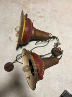 2 oude scheepslampen, Ophalen of Verzenden, Gebruikt