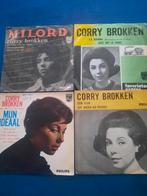 8x vinyl singels van Corry Brokken, Cd's en Dvd's, Ophalen of Verzenden, Zo goed als nieuw, Overige formaten, Levenslied of Smartlap
