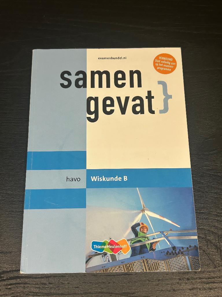 Wiskunde B Samengevat HAVO, Boeken, Ophalen of Verzenden, Zo goed als nieuw, Wiskunde B, HAVO