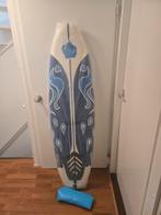 Nieuw Foam Surfboard 170cm - Ideaal voor beginners!, Watersport en Boten, Golfsurfen, Ophalen, Nieuw, Funboard, Met vinnen