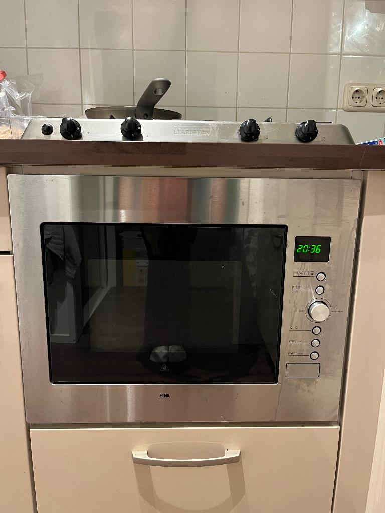 Etna combi-magnetron, Witgoed en Apparatuur, Magnetrons, Ophalen, Gebruikt, Inbouw, Combimagnetron