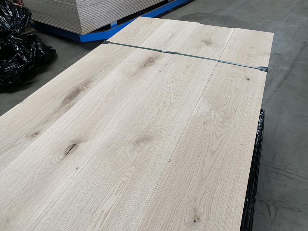 20x240 2x24 cm geschaafde en gedroogde eikenhouten planken, Doe-het-zelf en Verbouw, Hout en Planken, Nieuw, Eiken, Plank