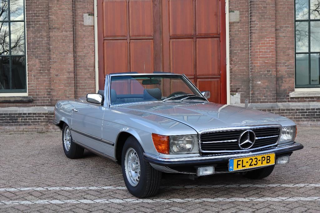 Mercedes-Benz SL 280, Auto's, Automaat, Cabriolet, Origineel Nederlands, Bedrijf