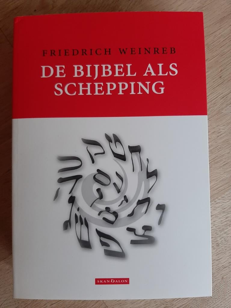 Friedrich Weinreb - De Bijbel als Schepping, Ophalen of Verzenden, Zo goed als nieuw, Friedrich Weinreb