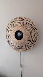 Goods&Mojo Kalimantan wandlamp bamboe, Ophalen, Zo goed als nieuw, Hout, Modern