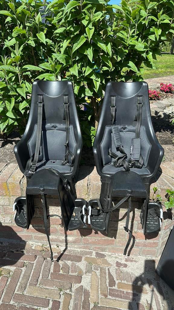 Bobike urban black achterzitje, Ophalen, Zo goed als nieuw