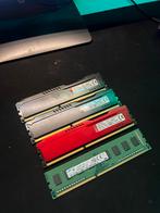 HyperX Fury DDR3 16GB RAM 4x4, Computers en Software, RAM geheugen, Gebruikt, DDR3, Ophalen of Verzenden, Desktop