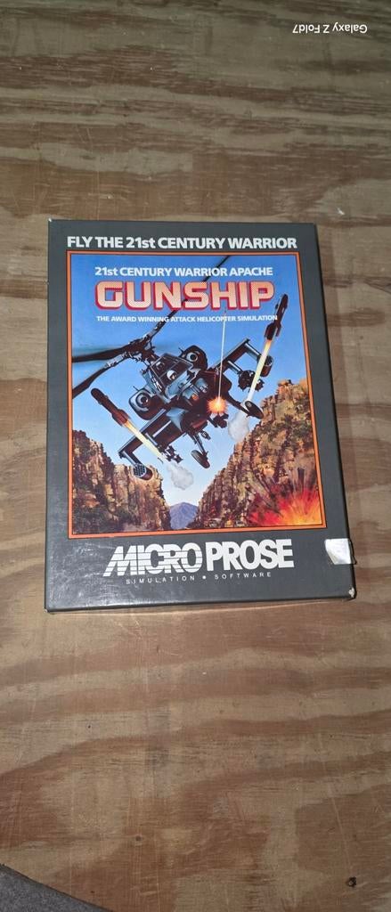 Gunship voor Commodore 64 - Helikopter Simulatie, Ophalen of Verzenden
