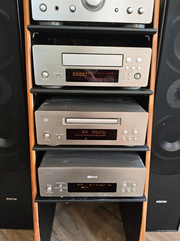 Denon Stereo Installatie met Philips Platenspeler!!, Audio, Tv en Foto, Stereo-sets, Gebruikt, Denon, Tuner of Radio, Losse componenten