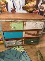 Gekleurd dressoir kinderkamer, Ophalen, 150 tot 200 cm, Zo goed als nieuw, Minder dan 100 cm