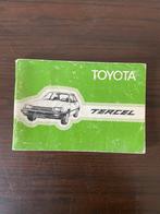 Instructieboekje Toyota Tercel, Ophalen of Verzenden