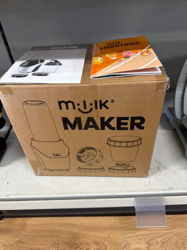 Mililk Smoothie Maker - Zo goed als nieuw, Witgoed en Apparatuur, Blenders, Milik, Blender to go, Milik, Milik