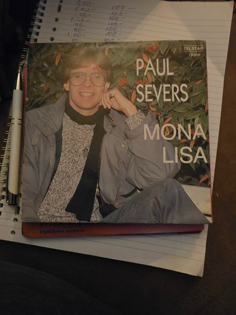 Paul Severs - Mona Lisa Vinyl Single (Telstar TSL 4520), Ophalen of Verzenden, Gebruikt, 7 inch