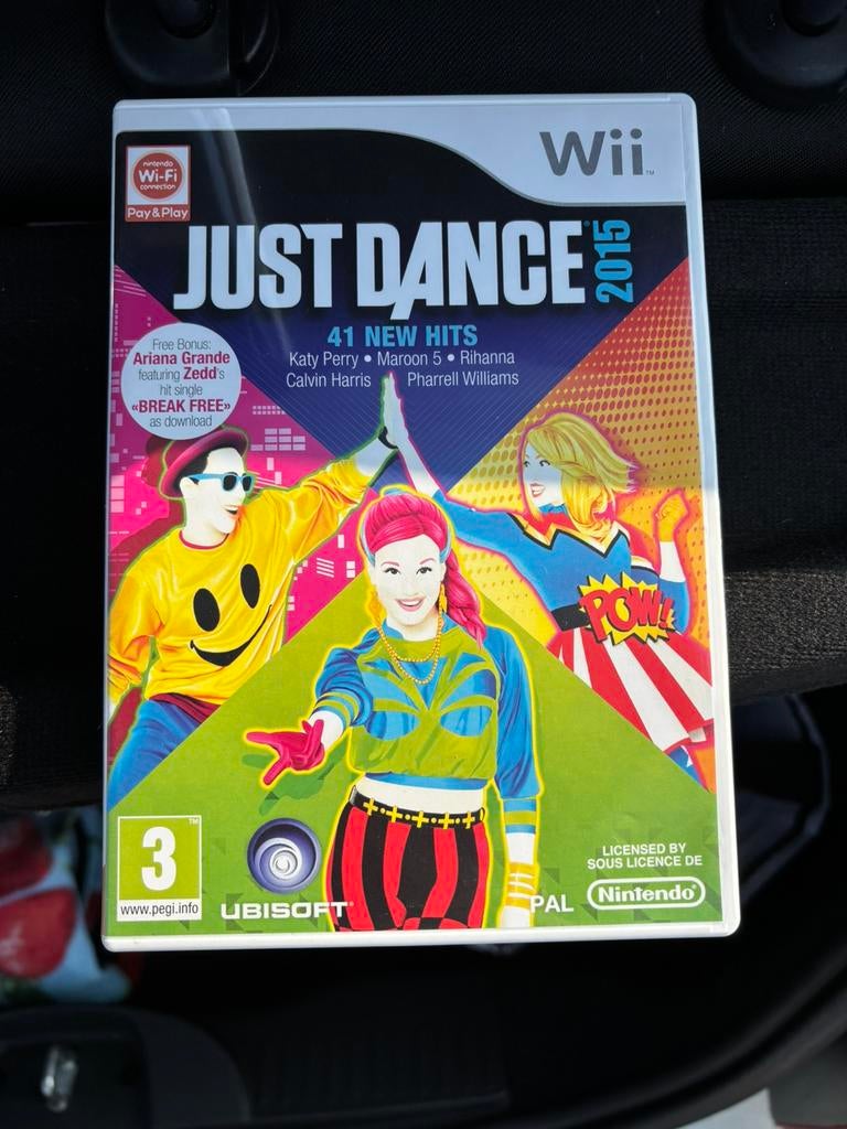 Nintendo Wii Justdance 2015, Spelcomputers en Games, Ophalen of Verzenden, Zo goed als nieuw, Sport, 3 spelers of meer