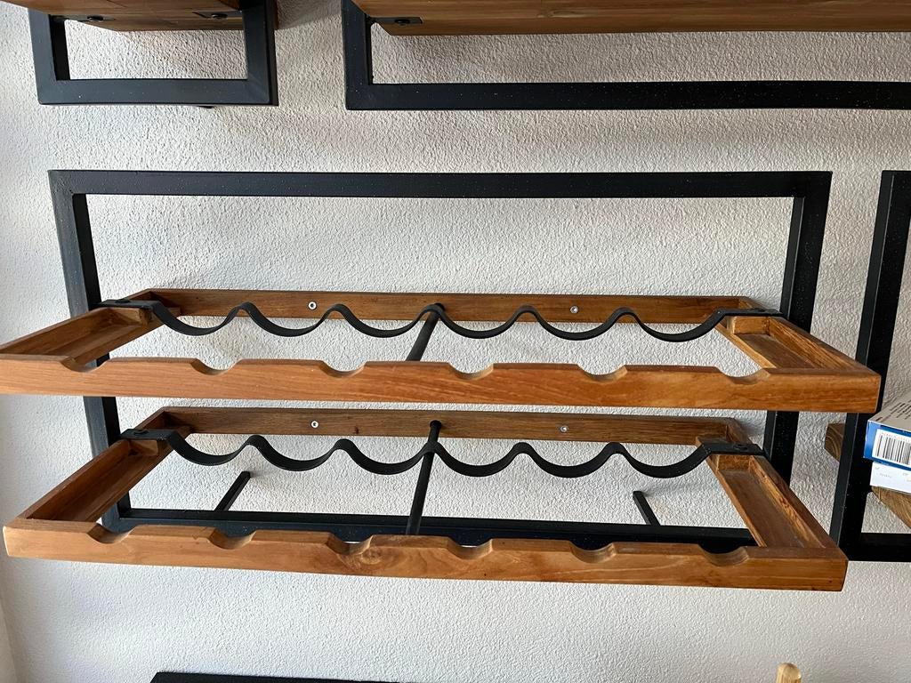 d-Bodhi winemate wijnrek voor 12 flessen, Ophalen of Verzenden, Zo goed als nieuw, Metaal, 5 tot 15 flessen