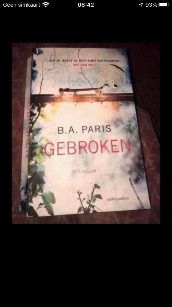B a paris, Ophalen, Gelezen