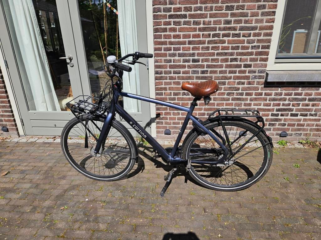 Nette herenfiets, stadsfiets Cortina Common maat 56, Zo goed als nieuw, Ophalen, Overige merken, Minder dan 10 versnellingen