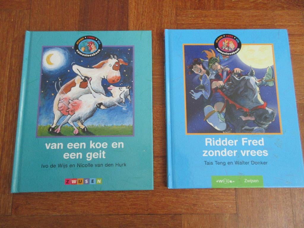 2 x Samenleesboek Maan Roos Vis groep 3, Boeken, Kinderboeken | Jeugd | onder 10 jaar, Ophalen of Verzenden, Gelezen, Fictie algemeen