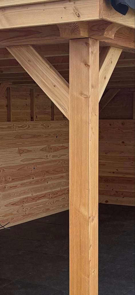 12 schuine schoren 6,5x14,5x77 cm, Nieuw, 50 mm of meer, Balk, Minder dan 200 cm