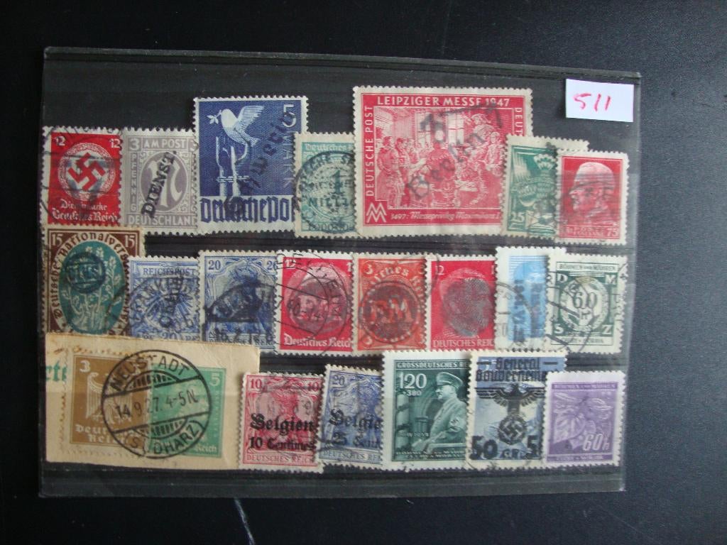 duitserijk, Postzegels en Munten, Postzegels | Europa | Duitsland, Verzenden, Duitse Keizerrijk, Gestempeld