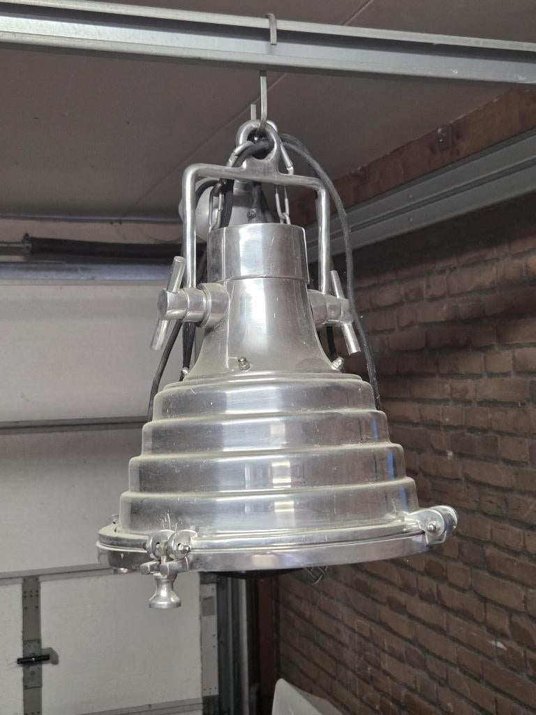 Industriële lamp, Ophalen of Verzenden, Zo goed als nieuw, Metaal, Minder dan 50 cm