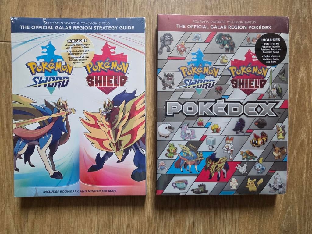 Pokemon sword and shield guide + pokedex in plastic, Boeken, Strips | Comics, Eén comic, Ophalen of Verzenden, Nieuw, Amerika