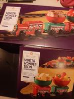 Nieuwe winterwondertrein AH Albert Heijn met uitbreidingsset, Diversen, Kerst, Ophalen of Verzenden, Nieuw