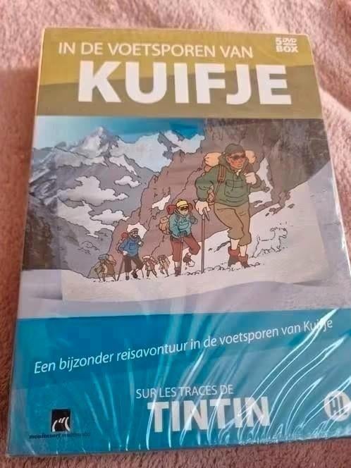 In de voetsporen van Kuifje - 5 DVD Boxset, Avontuur, Alle leeftijden, Boxset, Ophalen of Verzenden