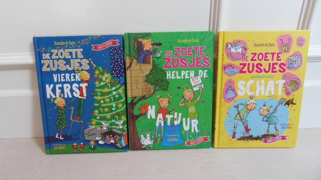 3x Hanneke de Zoete : De Zoete zusjes helpen de natuur / zoe, Ophalen of Verzenden, Gelezen, Hanneke de Zoete, Non-fictie