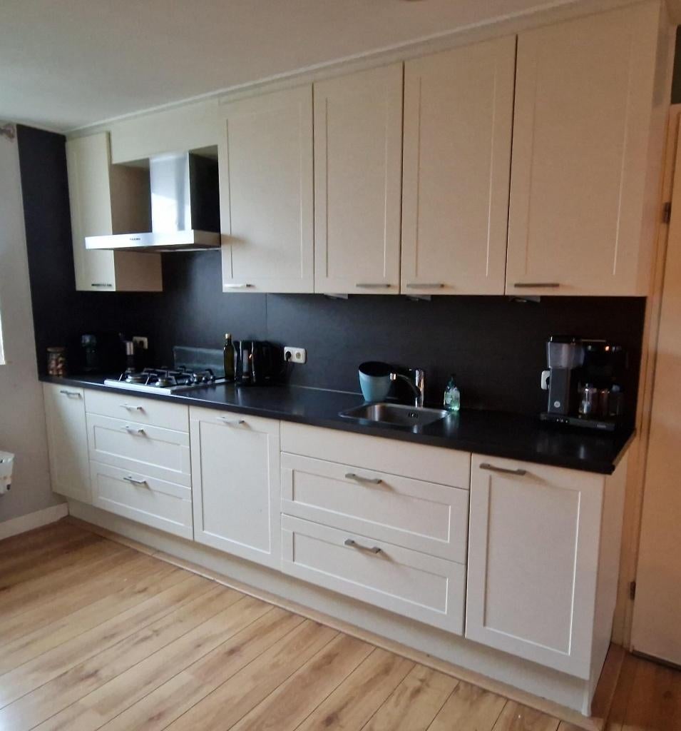 keuken inclusief gasfornuis, vaatwasser en oven, Huis en Inrichting, Keuken | Complete keukens, Ophalen, Gebruikt, Dubbelwandige keuken